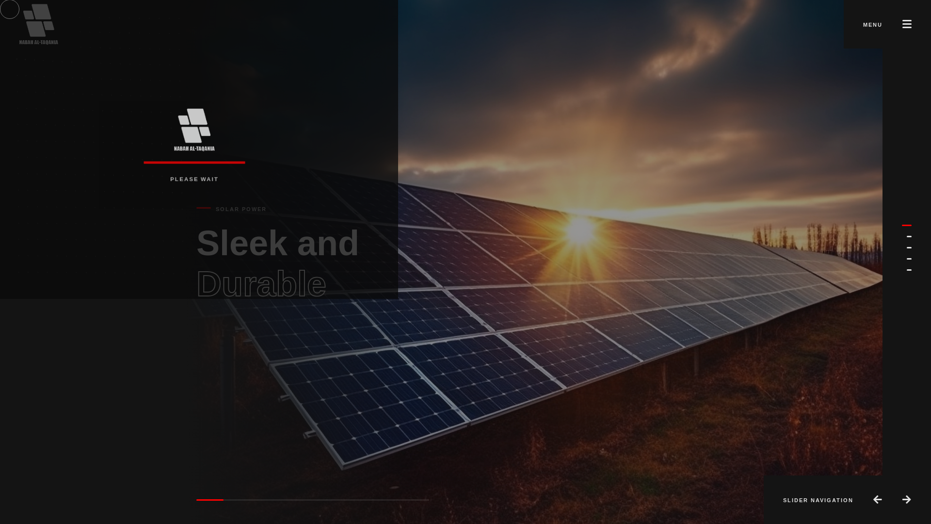 website screenshot of https://nabahaltaqania.com/
