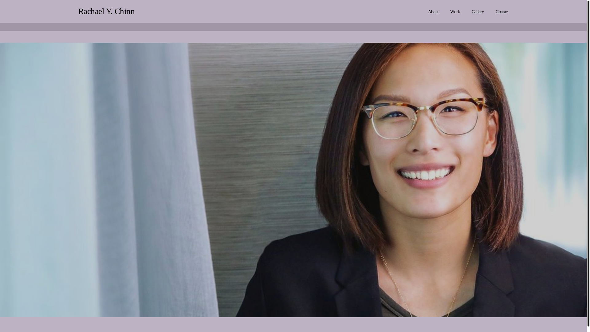 website screenshot of https://rachaelychinn.com/