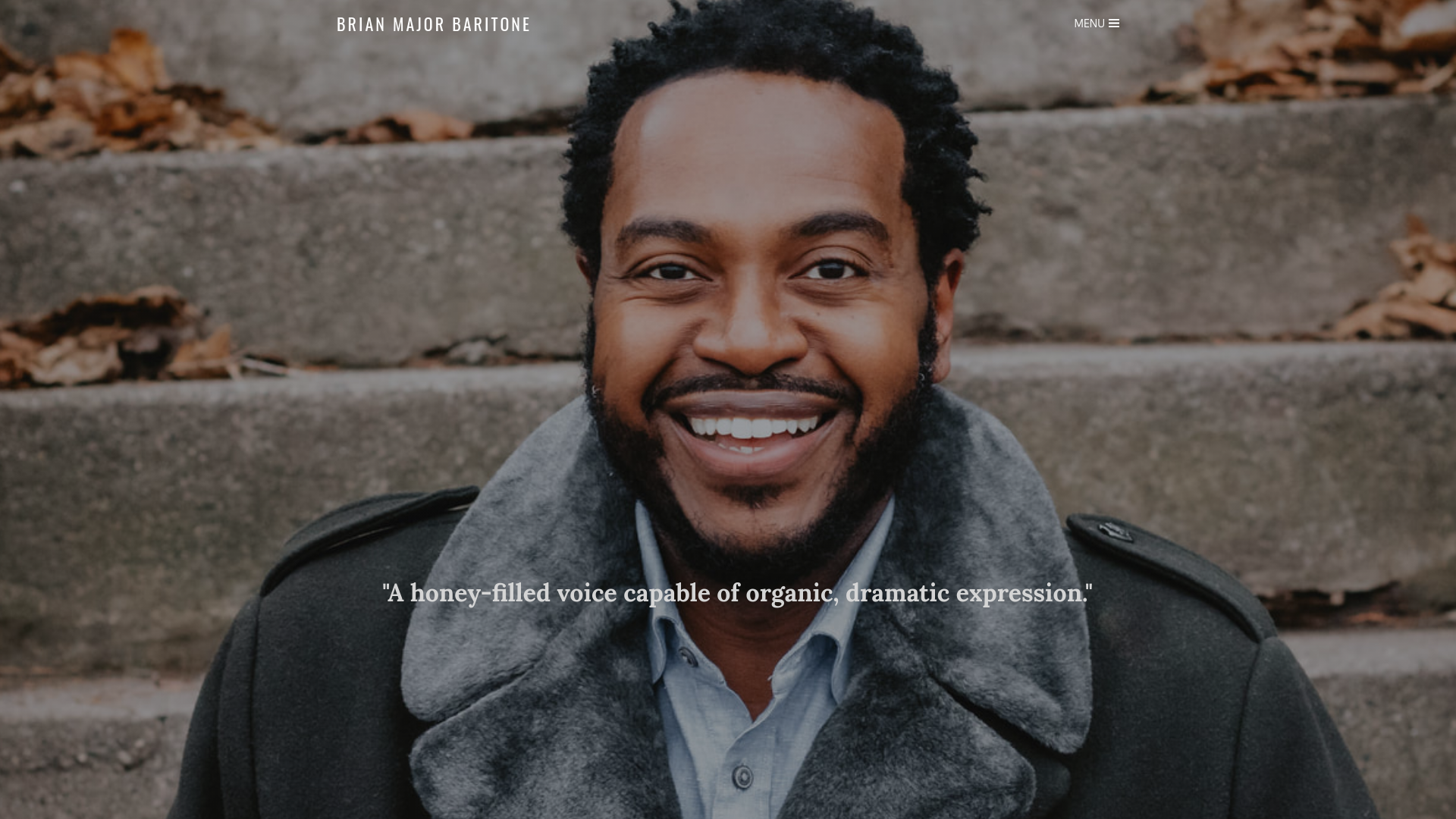 website screenshot of https://brianmajorbaritone-com.pages.dev/