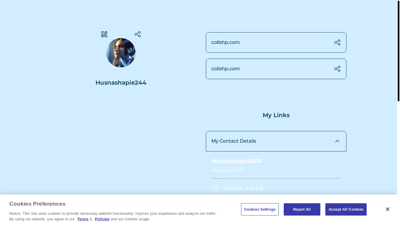website screenshot of https://husnashapie244.link/