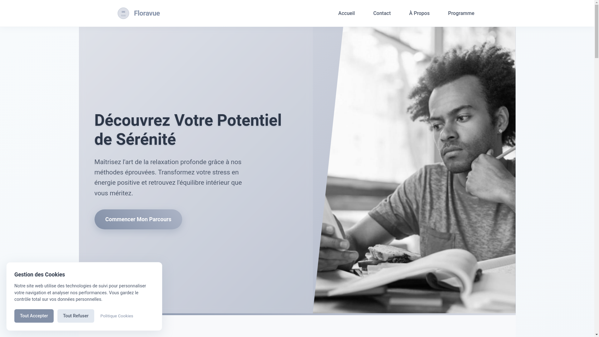 website screenshot of https://floravue.sbs/