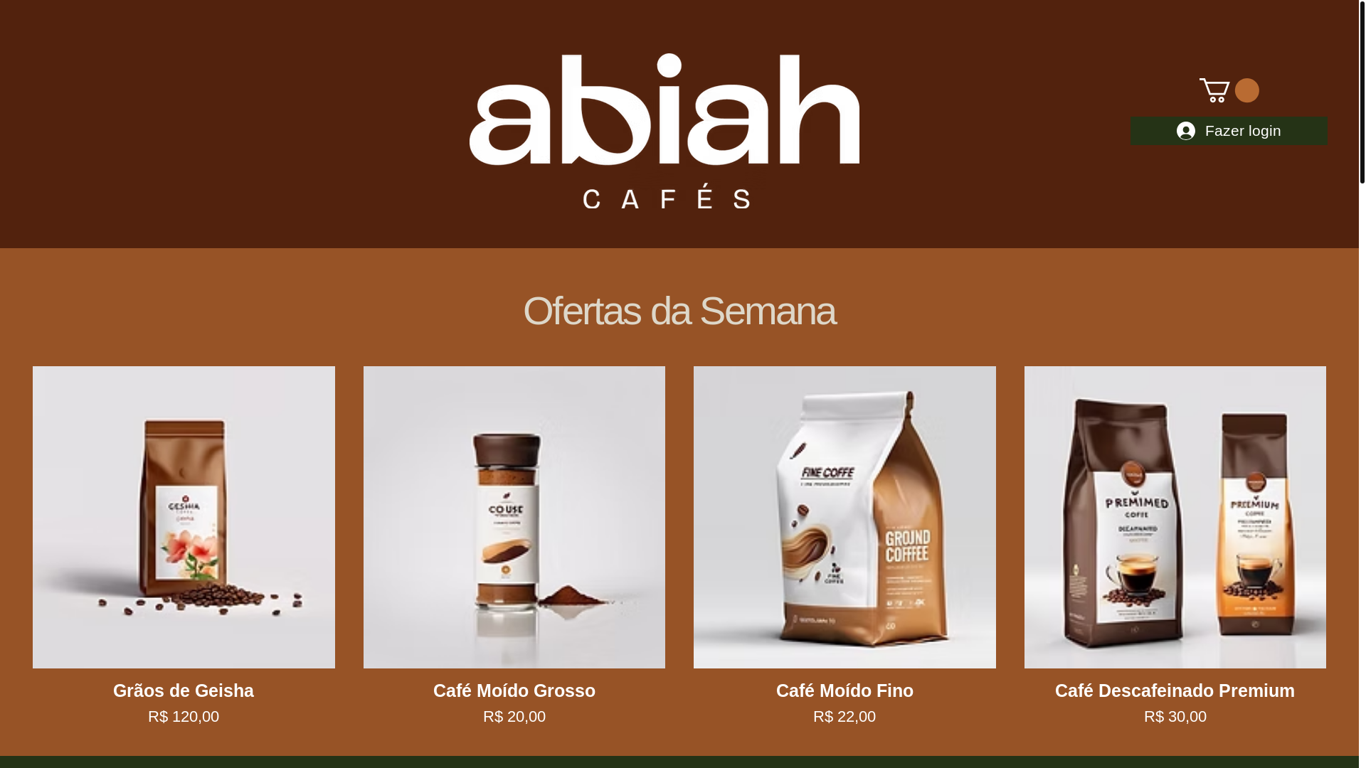 website screenshot of https://abiahcafes.com/