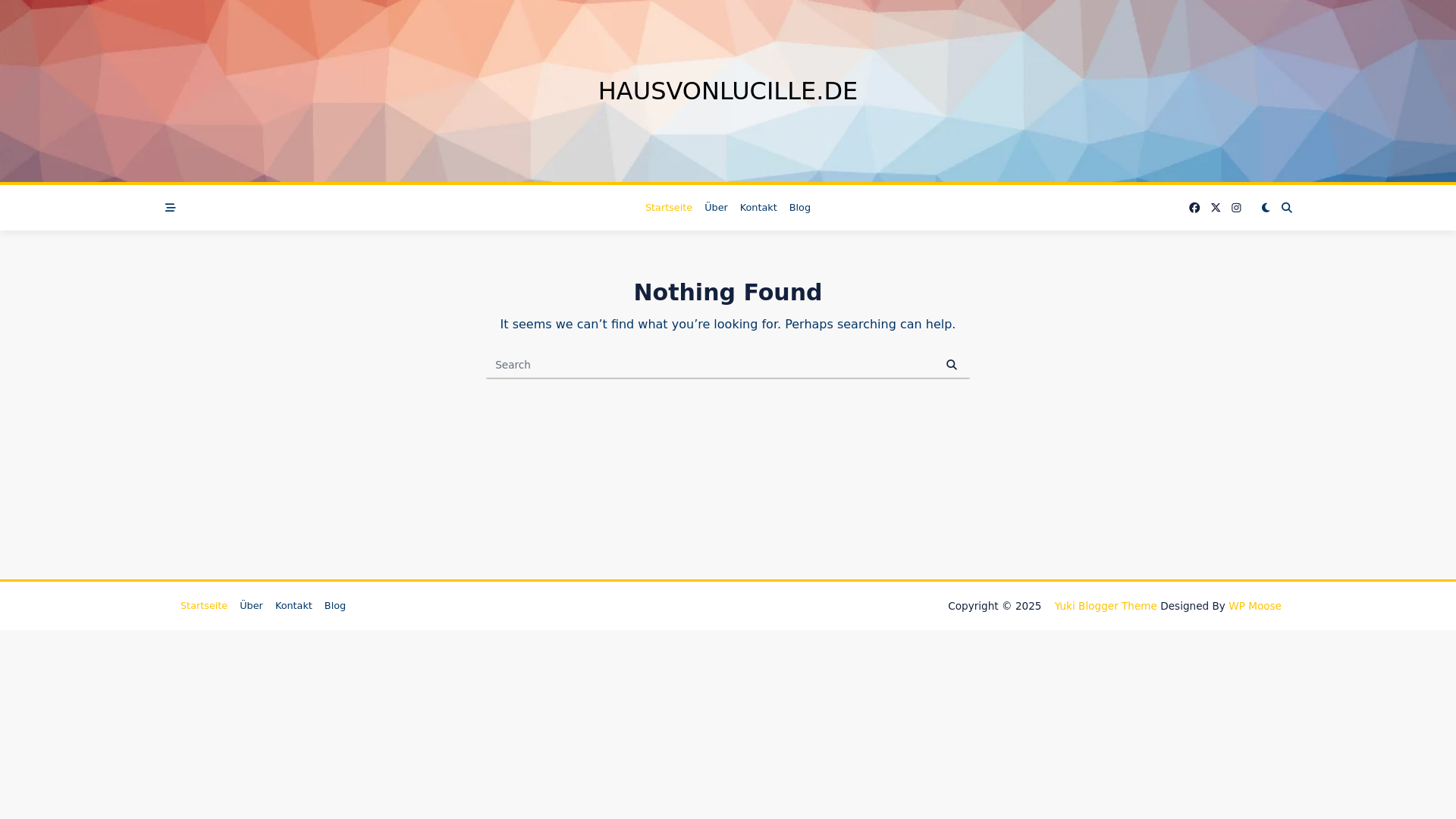 website screenshot of https://hausvonlucille.de/