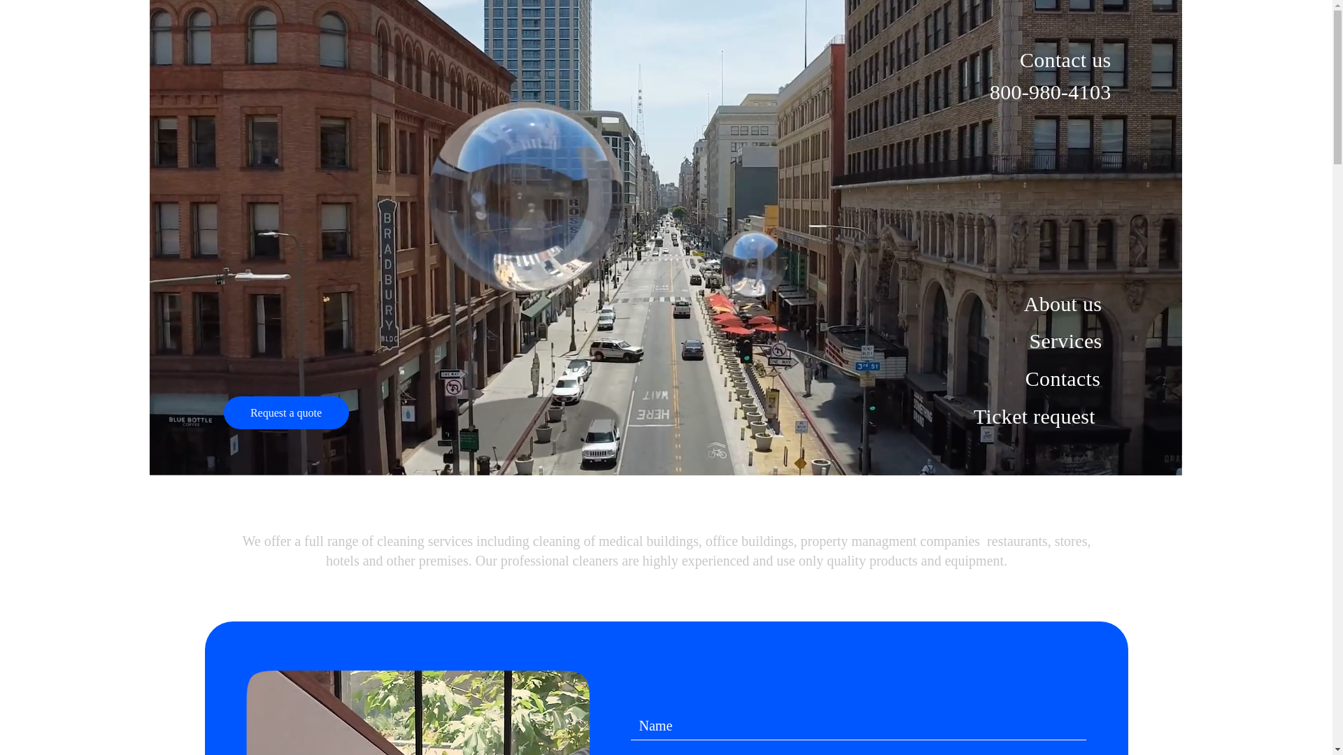 website screenshot of https://smartcleanusservices.com/