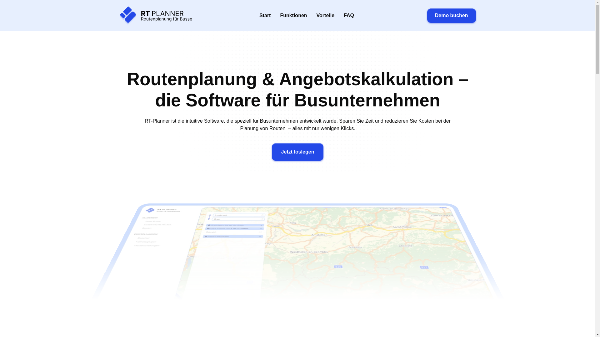 website screenshot of https://rt-planner.com/