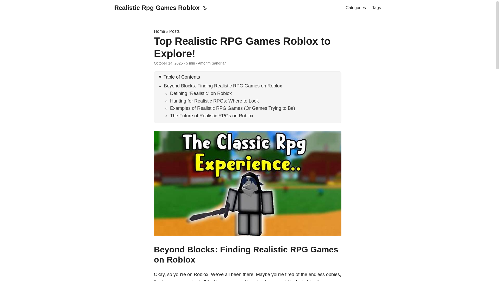 website screenshot of https://realistic-rpg-games-roblox.pages.dev/