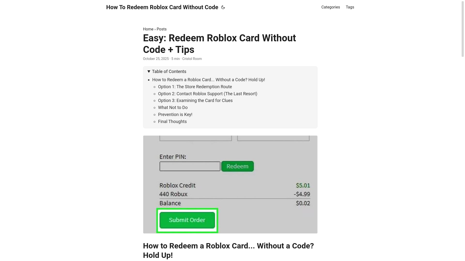 website screenshot of https://how-to-redeem-roblox-card-without-code.pages.dev/