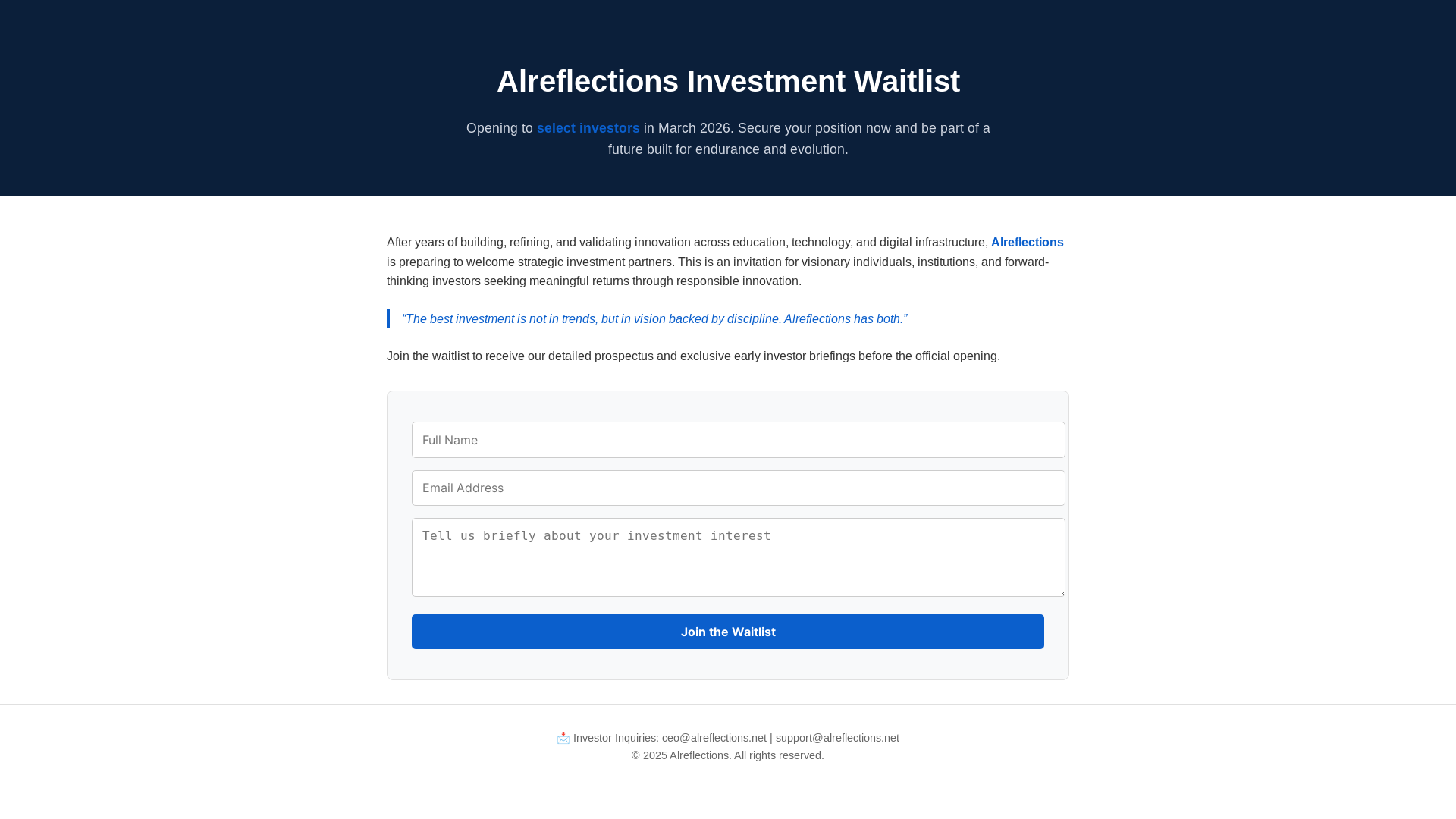 website screenshot of https://alreflectionsiw.pages.dev/