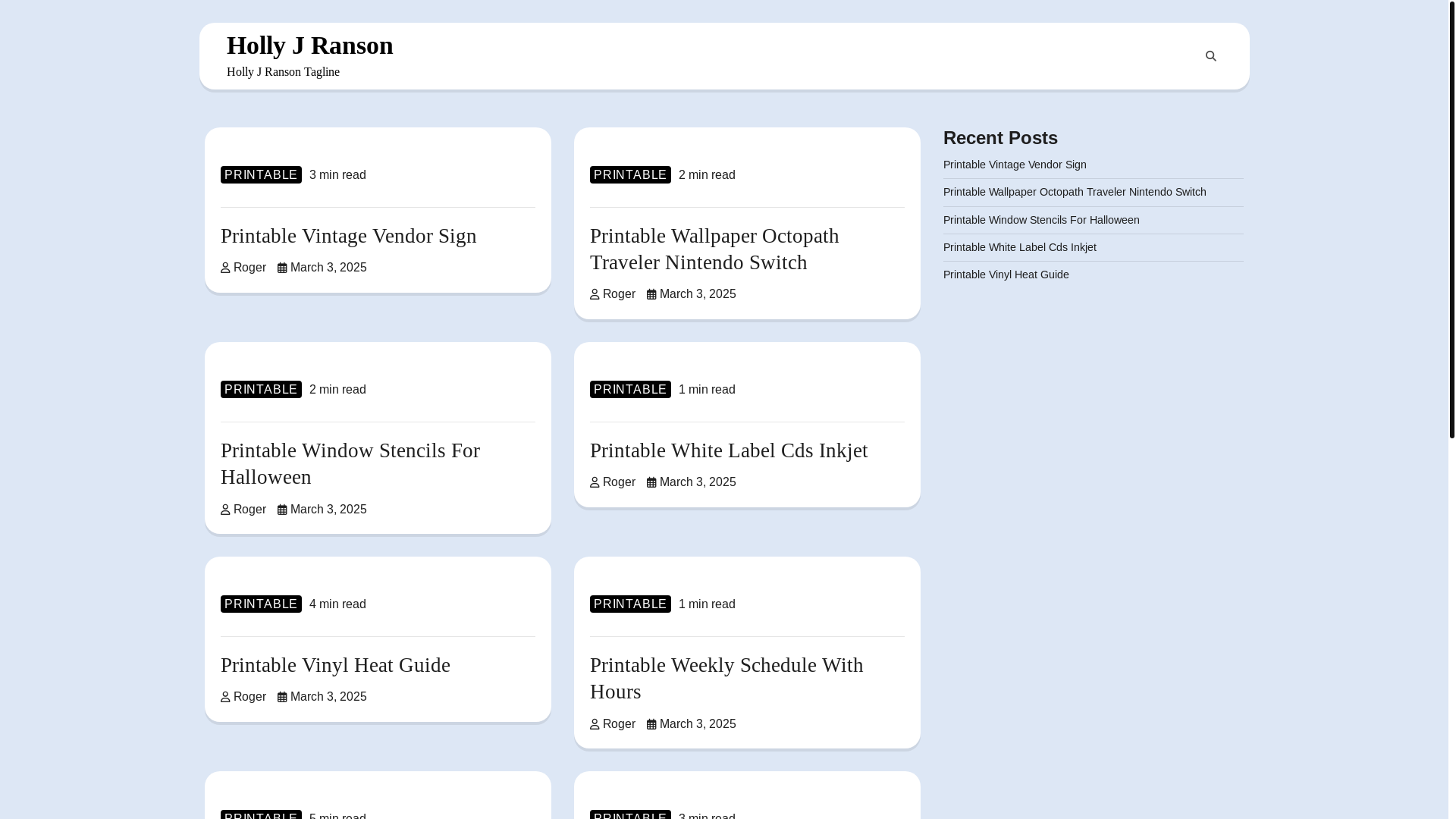 website screenshot of https://hollyjransong.pages.dev/