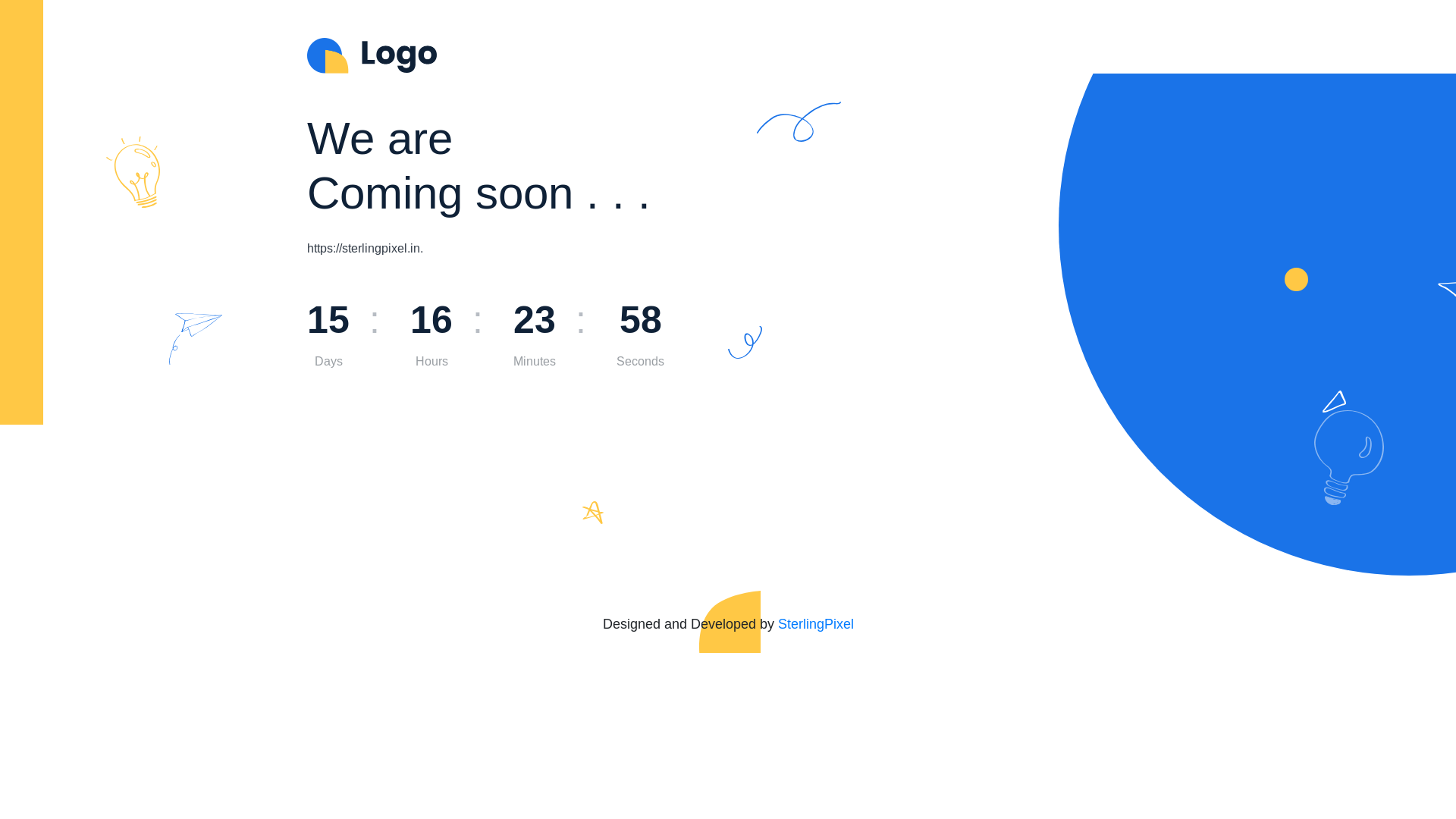website screenshot of https://sterlingpixel.in/