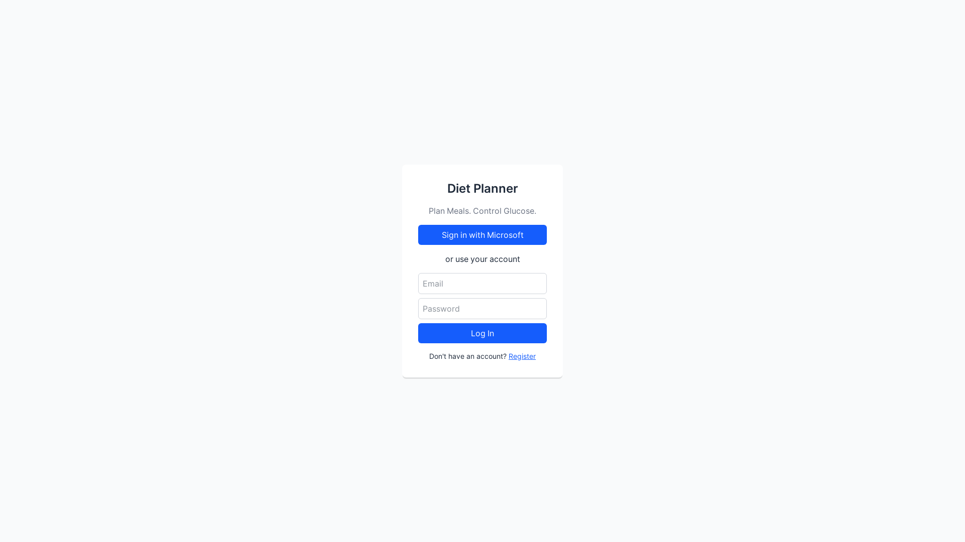 website screenshot of https://501c4889-diet-planner-generat-frontend.pages.dev/