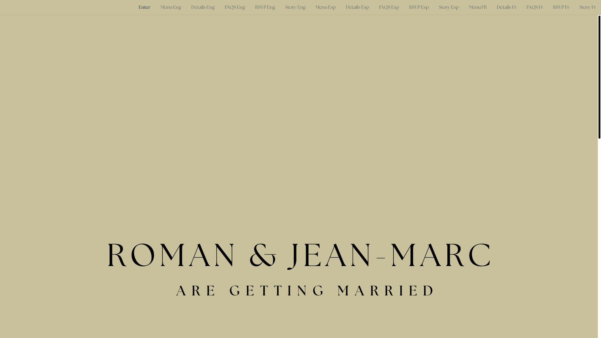 website screenshot of https://jean-marc-roman-marriage-boda.com/