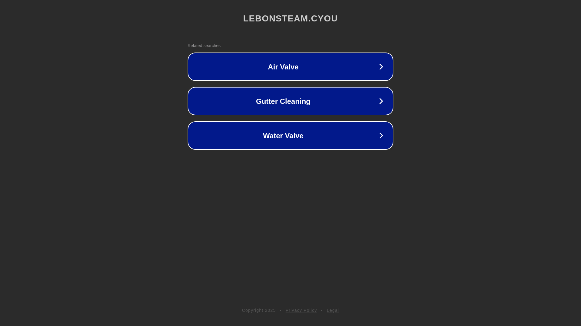 website screenshot of https://lebonsteam.cyou/