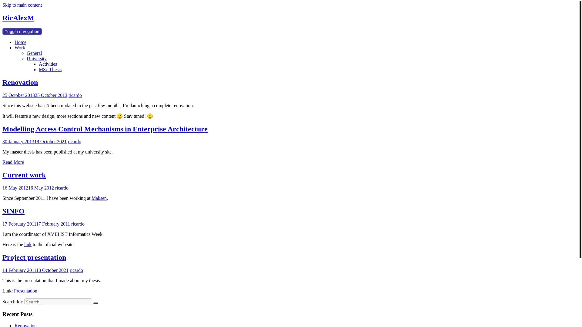 website screenshot of https://ricalexm.onl/