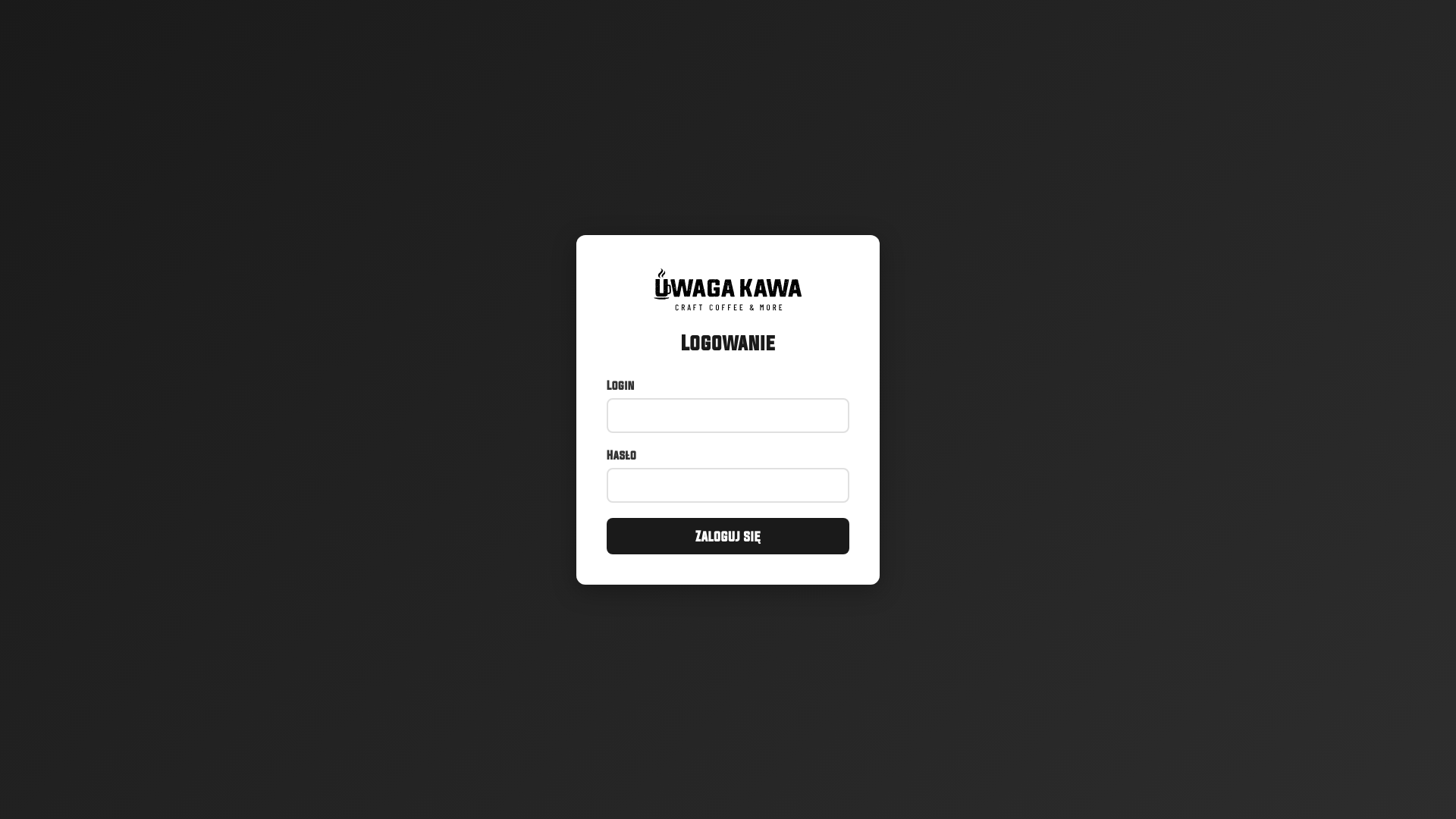 website screenshot of https://uwaga-kawa.pages.dev/