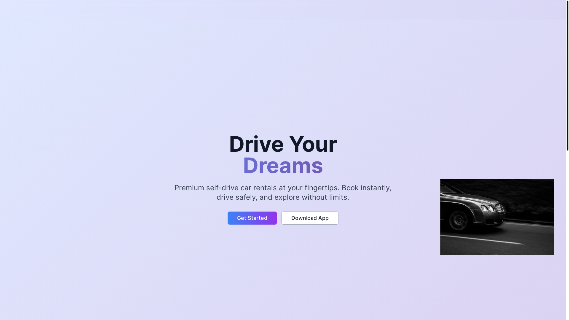 website screenshot of https://vroomly.in/