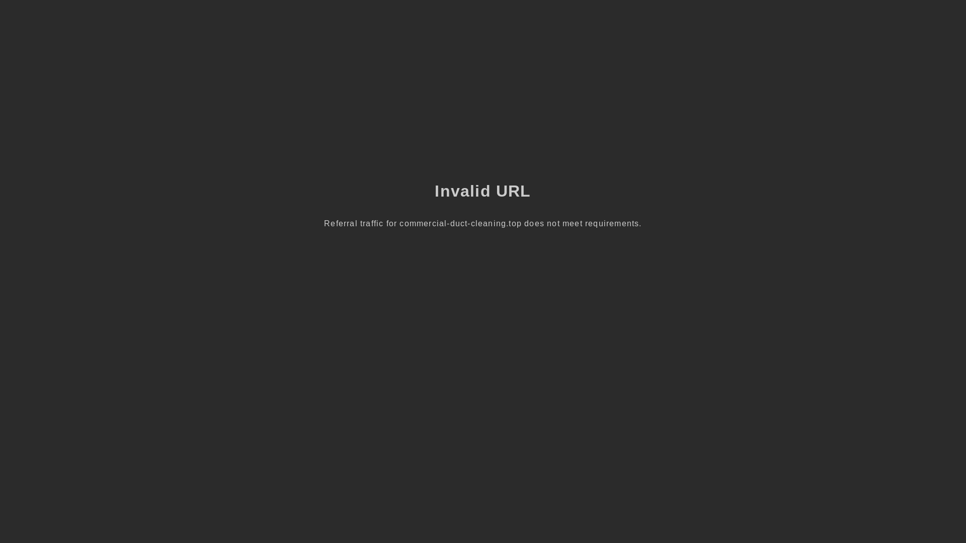 website screenshot of https://commercial-duct-cleaning.top/