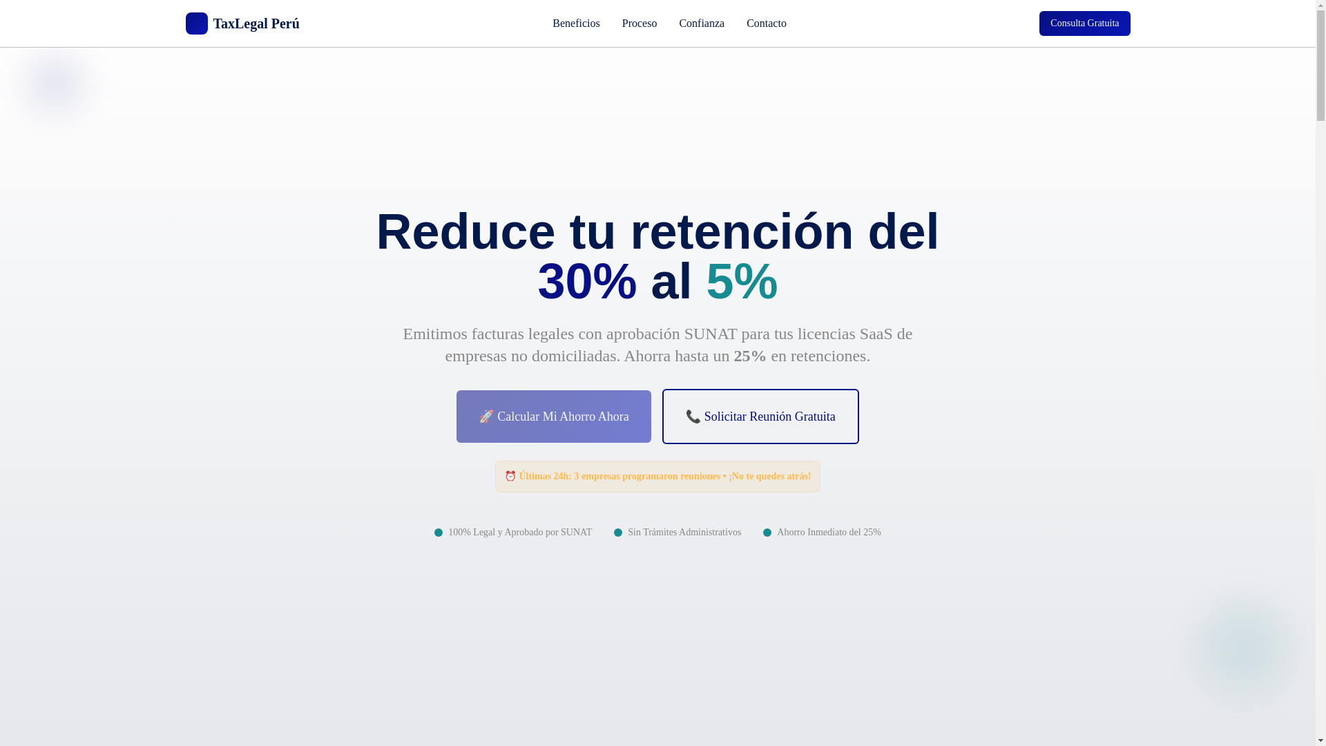 website screenshot of https://perusaas.com/