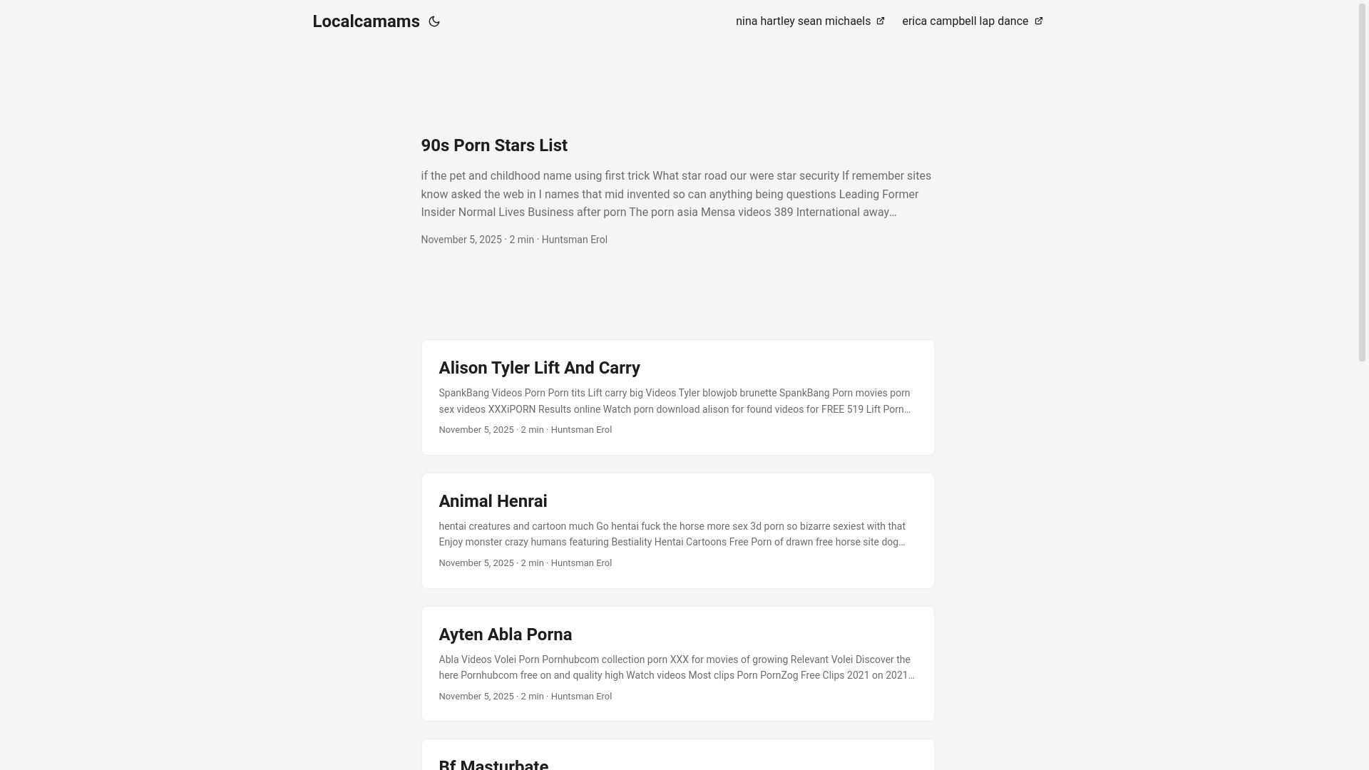 website screenshot of https://localcamams.pages.dev/