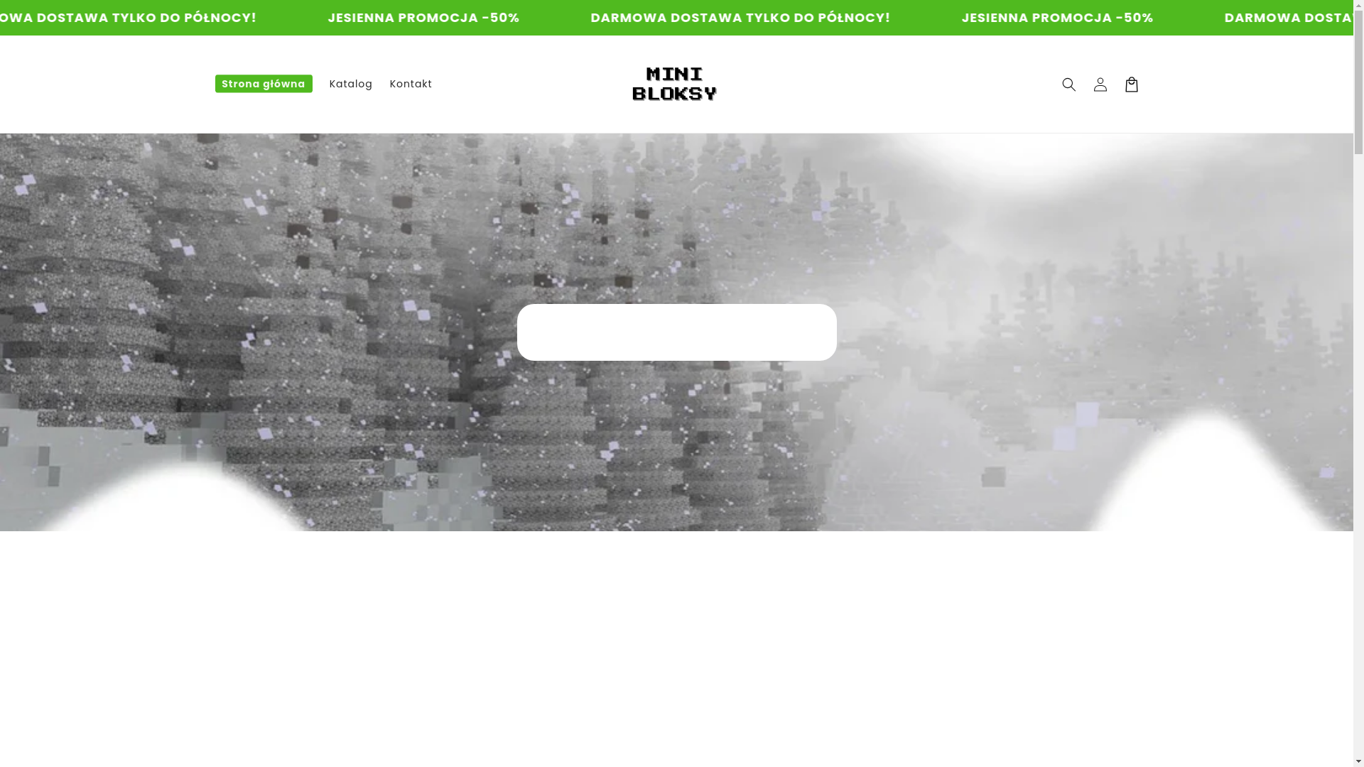 website screenshot of https://minibloksy.pl/