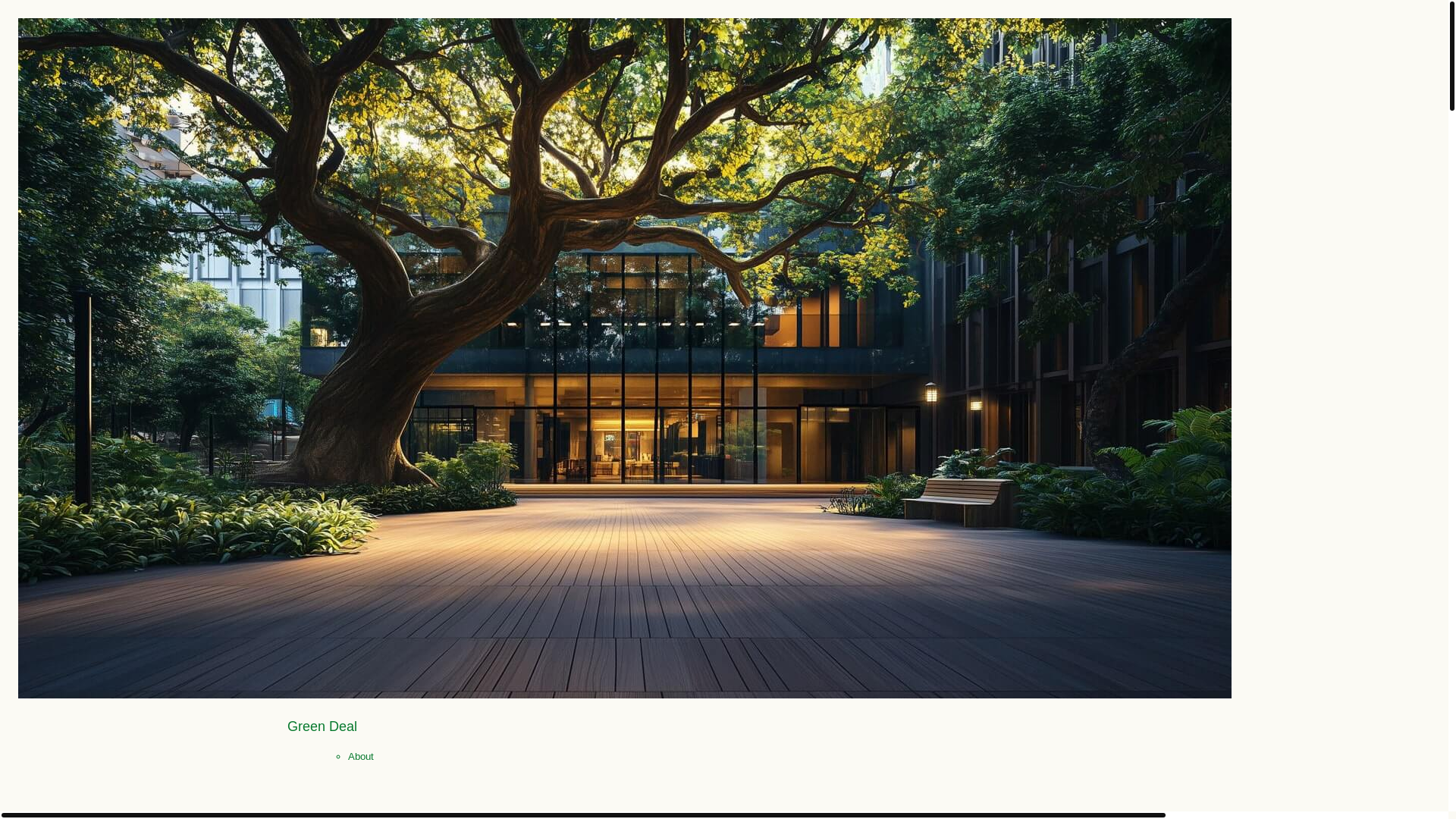 website screenshot of https://greendealservices.com/