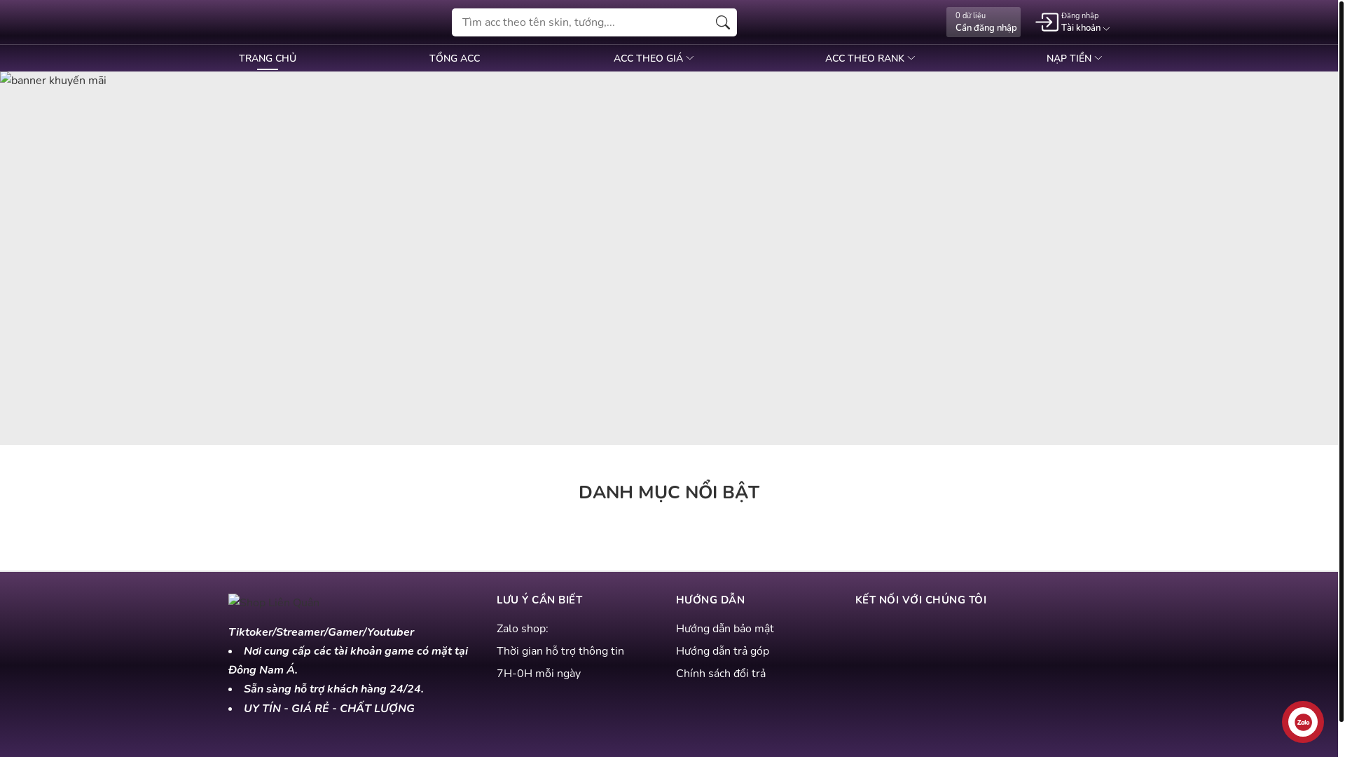 website screenshot of https://muabanfcmobile.com/