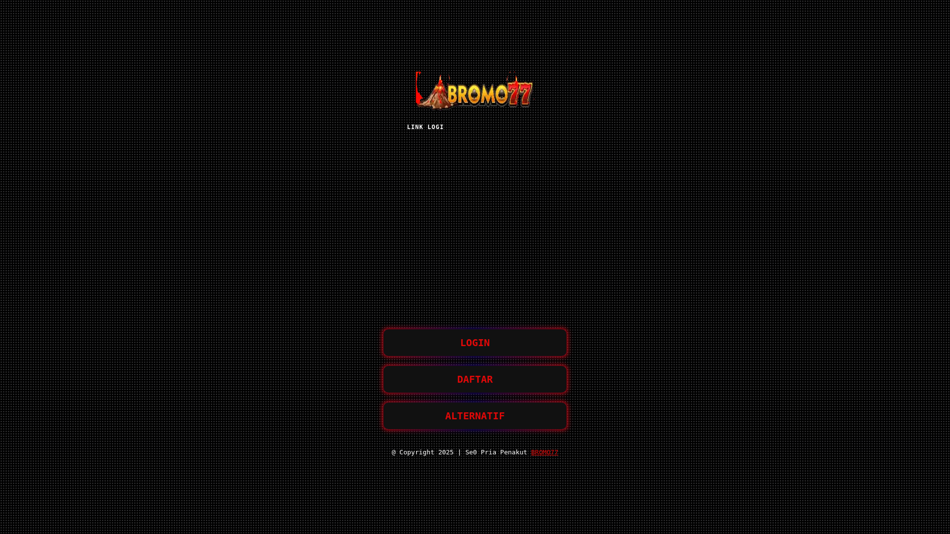 website screenshot of https://bromo77xpriapenakut.pages.dev/