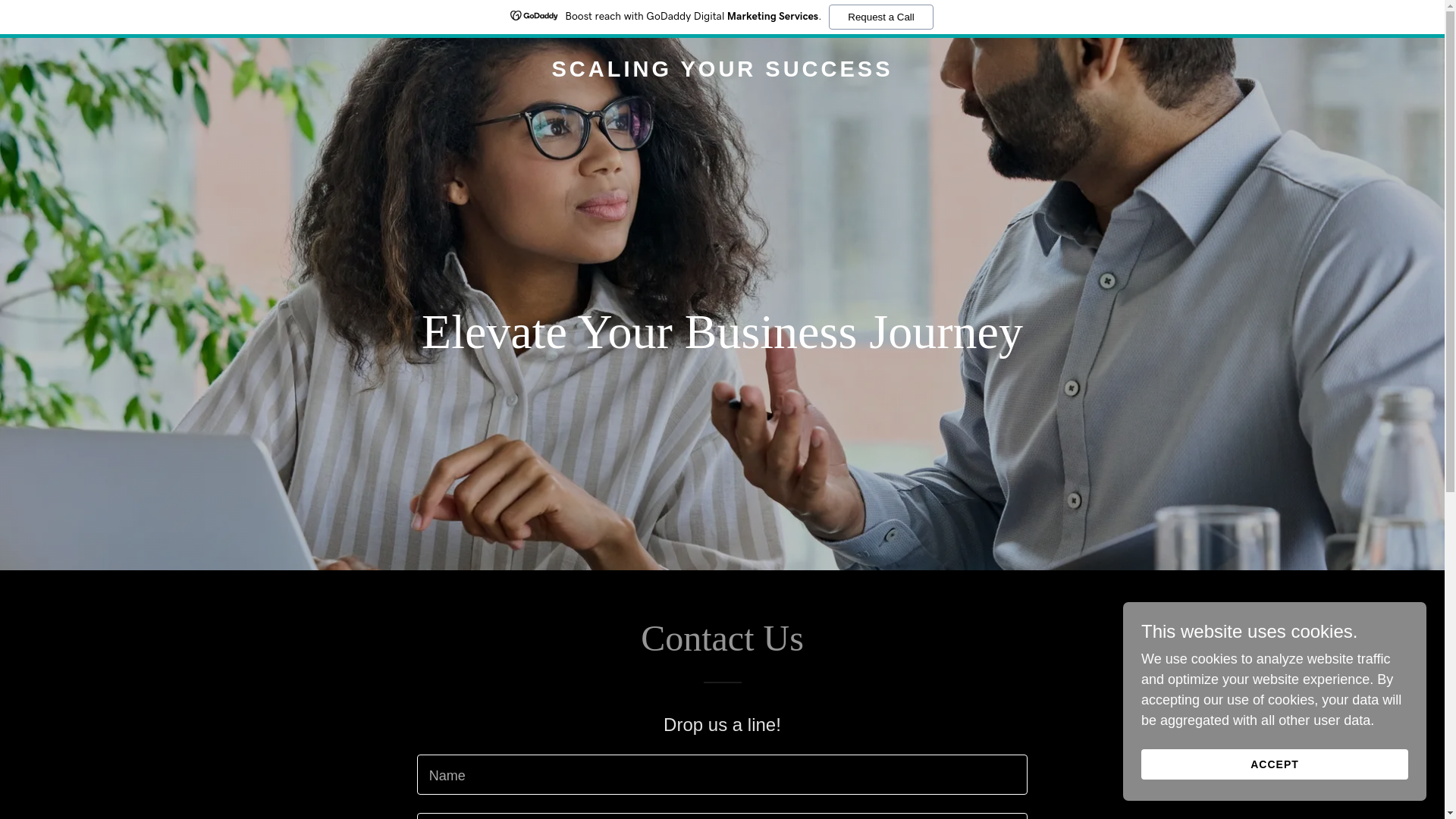 website screenshot of https://scalingyoursuccess.com/