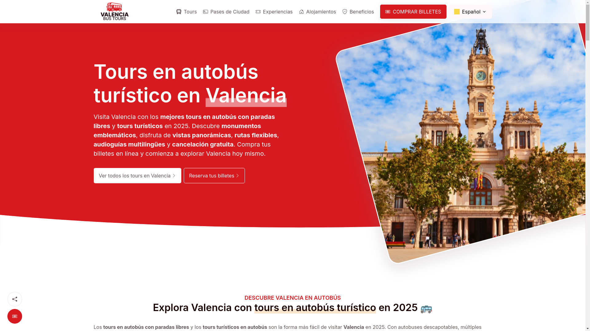 website screenshot of https://valencia-bus.pages.dev/