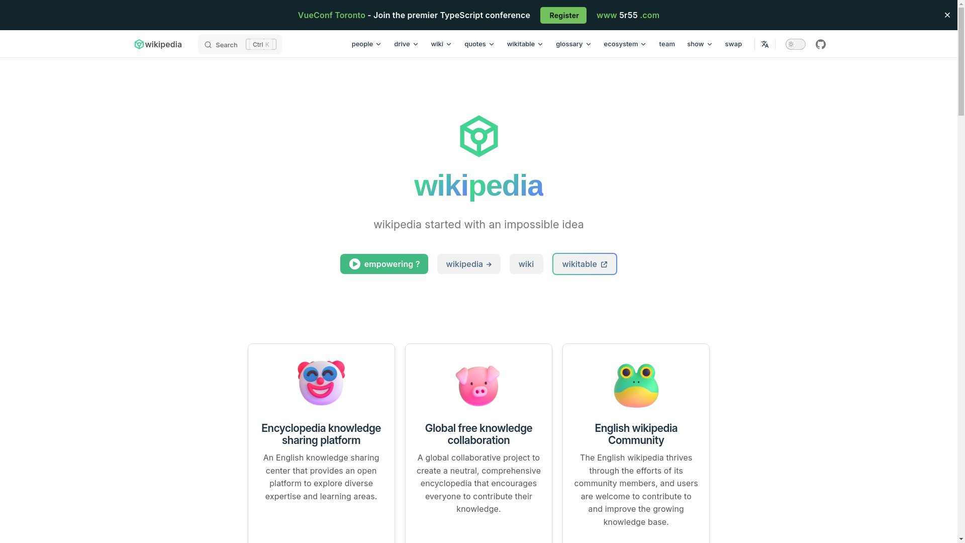 website screenshot of https://wikipedia-cep.pages.dev/