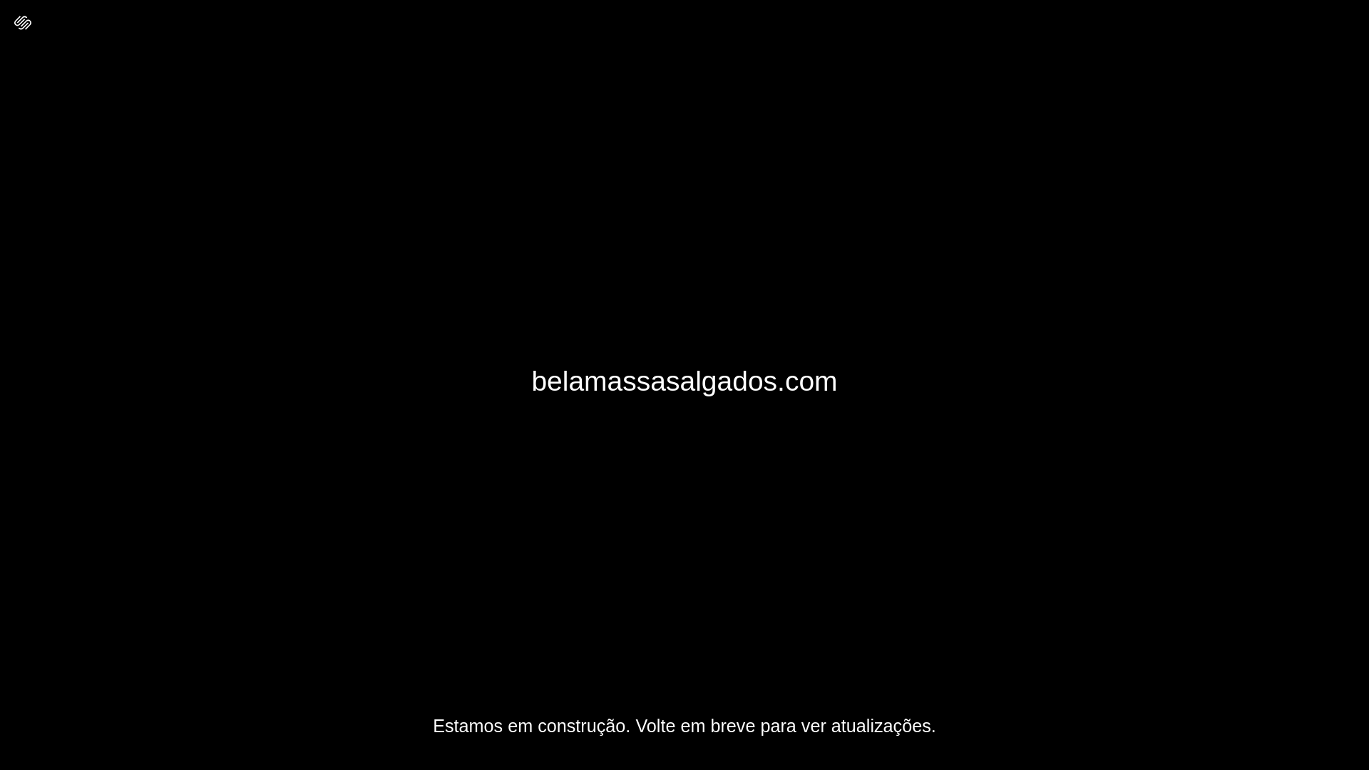 website screenshot of https://belamassasalgados.com/