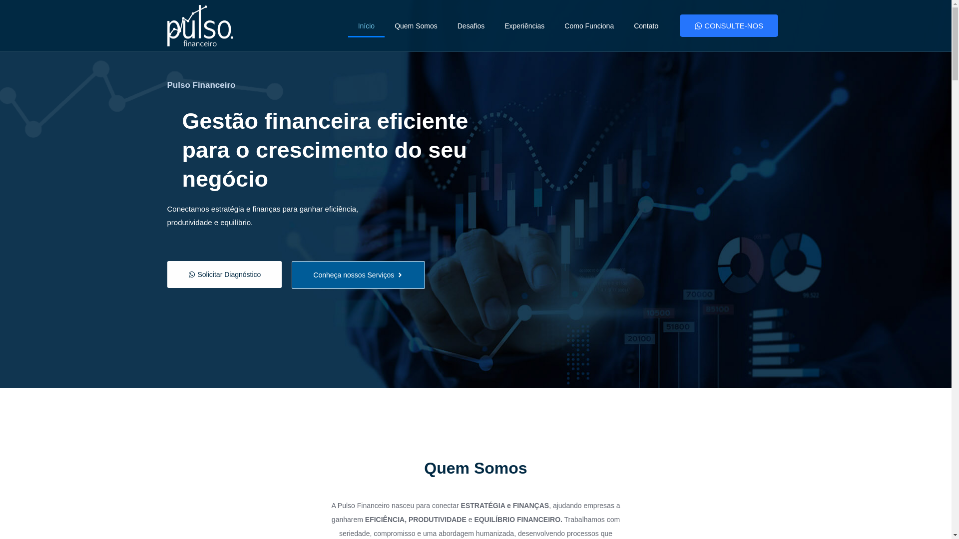 website screenshot of https://pulsofinanceiro.com/
