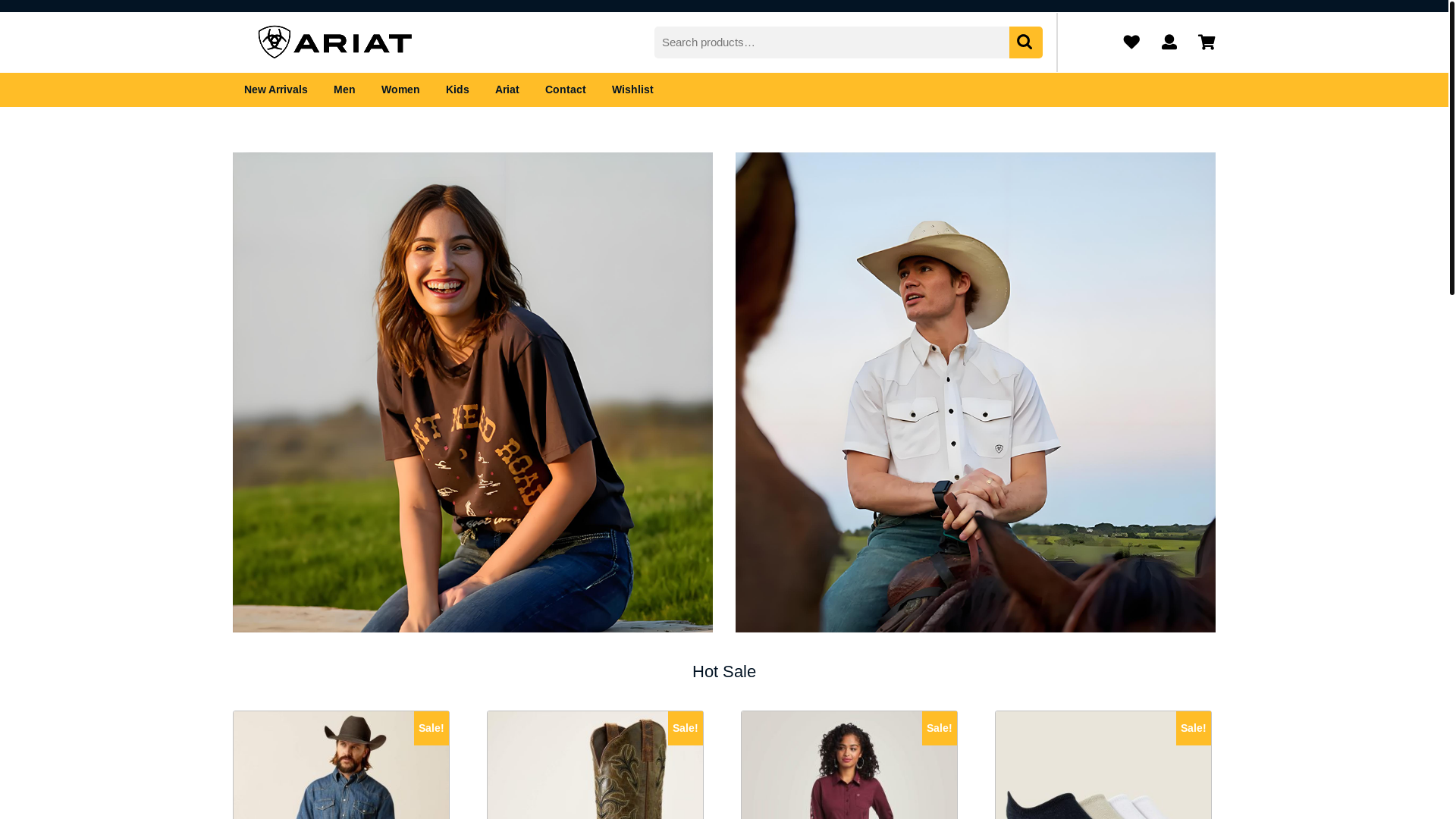 website screenshot of https://gouaringouarin.shop/