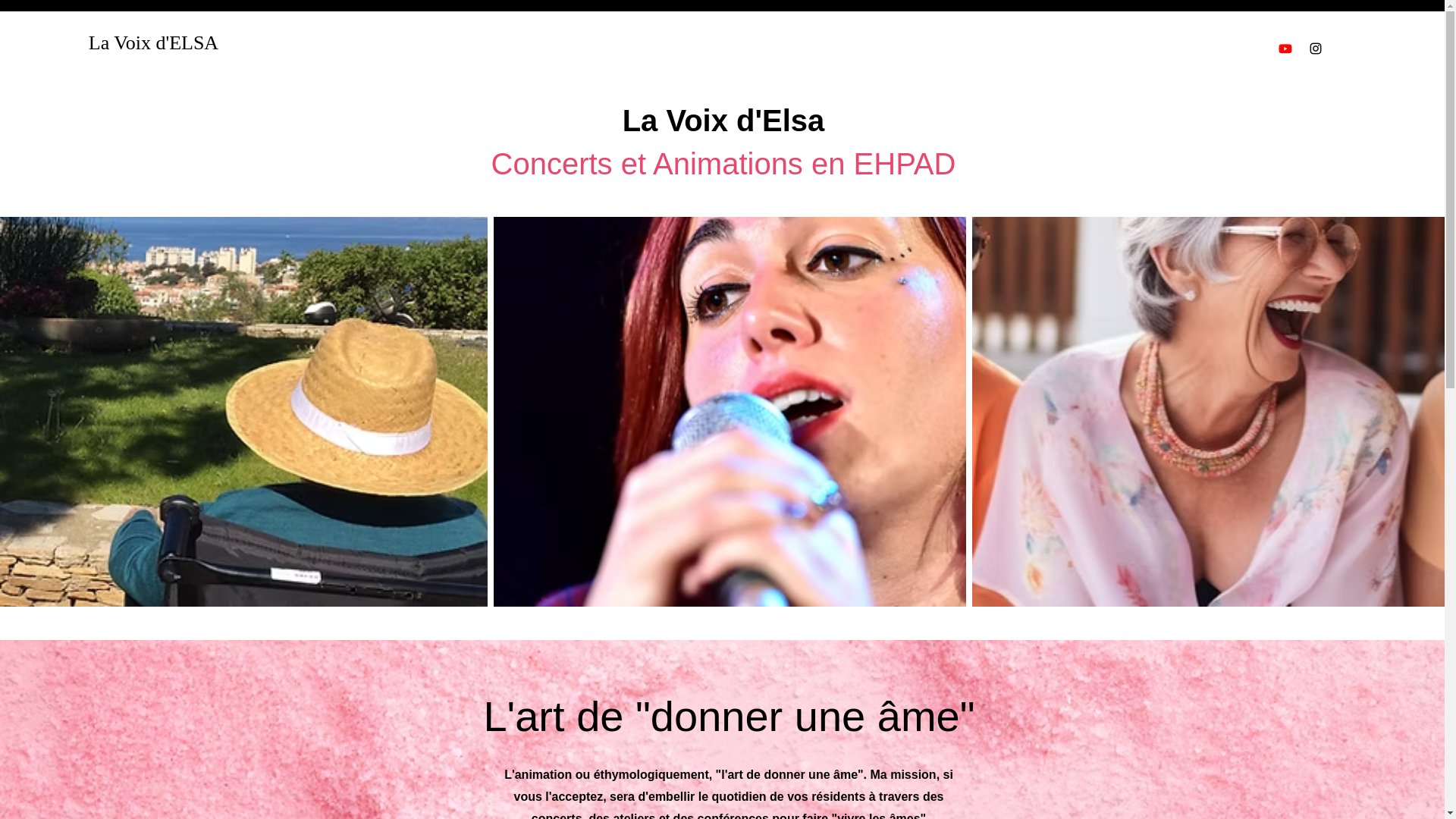 website screenshot of https://lavoixdelsa.com/