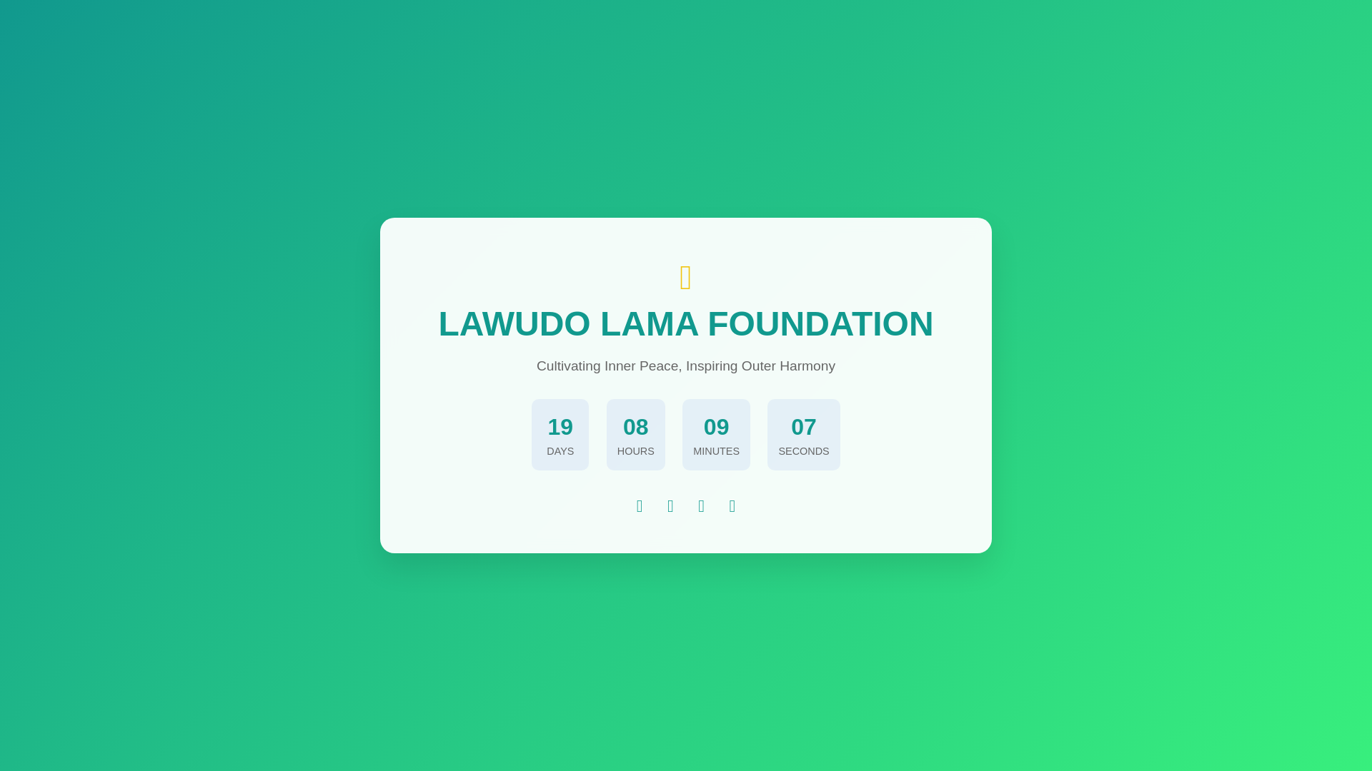 website screenshot of https://lawudolamafoundation.org.np/