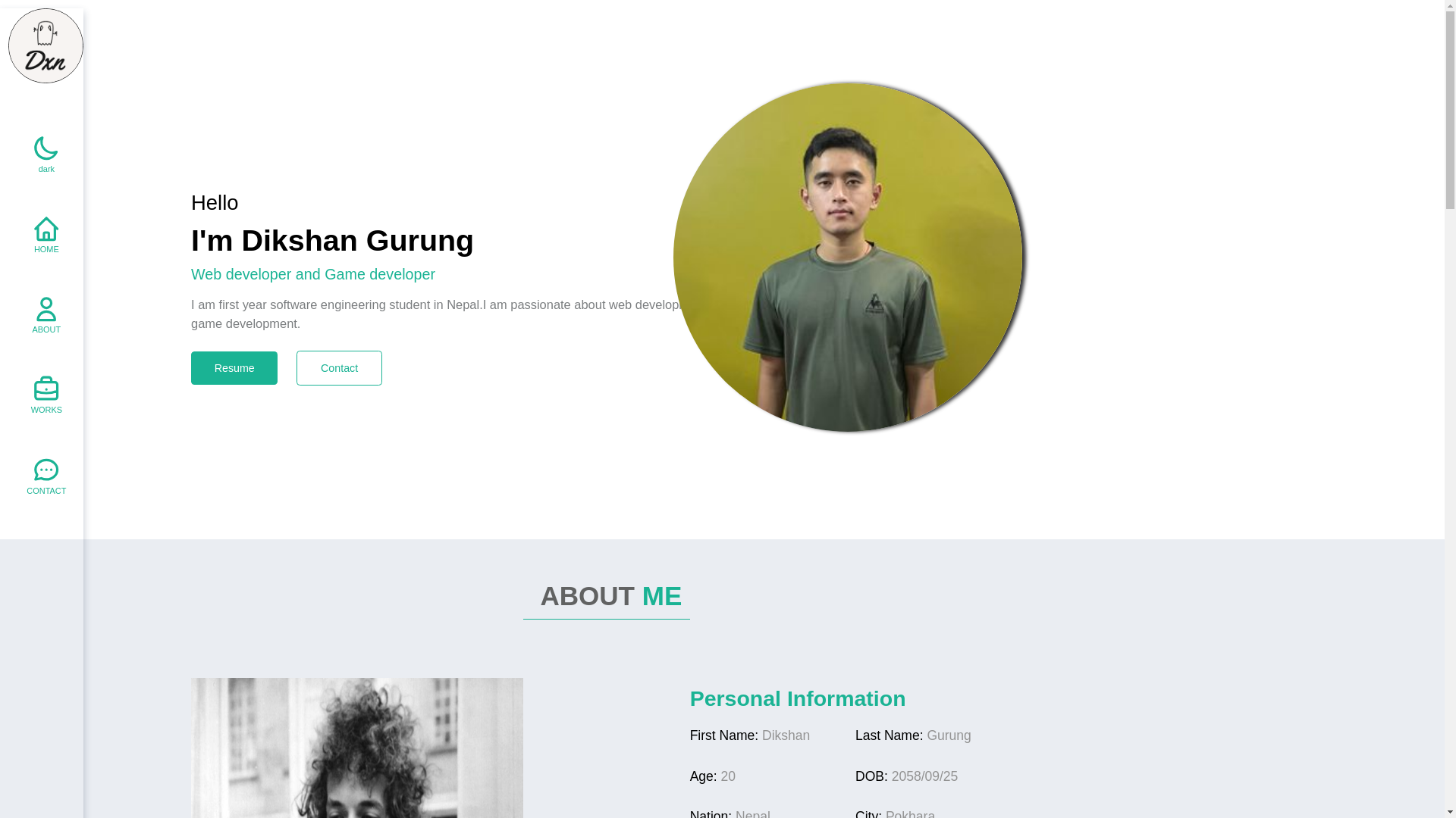 website screenshot of https://dikshangrg.pages.dev/