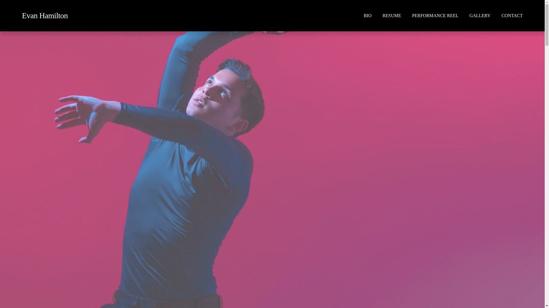 website screenshot of https://evanhamiltondance.com/
