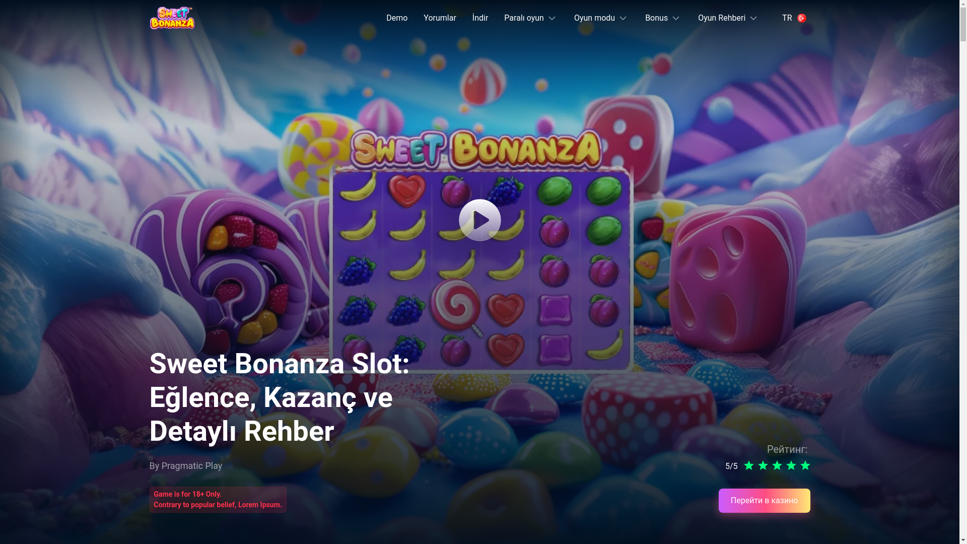 website screenshot of https://sweet-bonanza-hotslot.com/