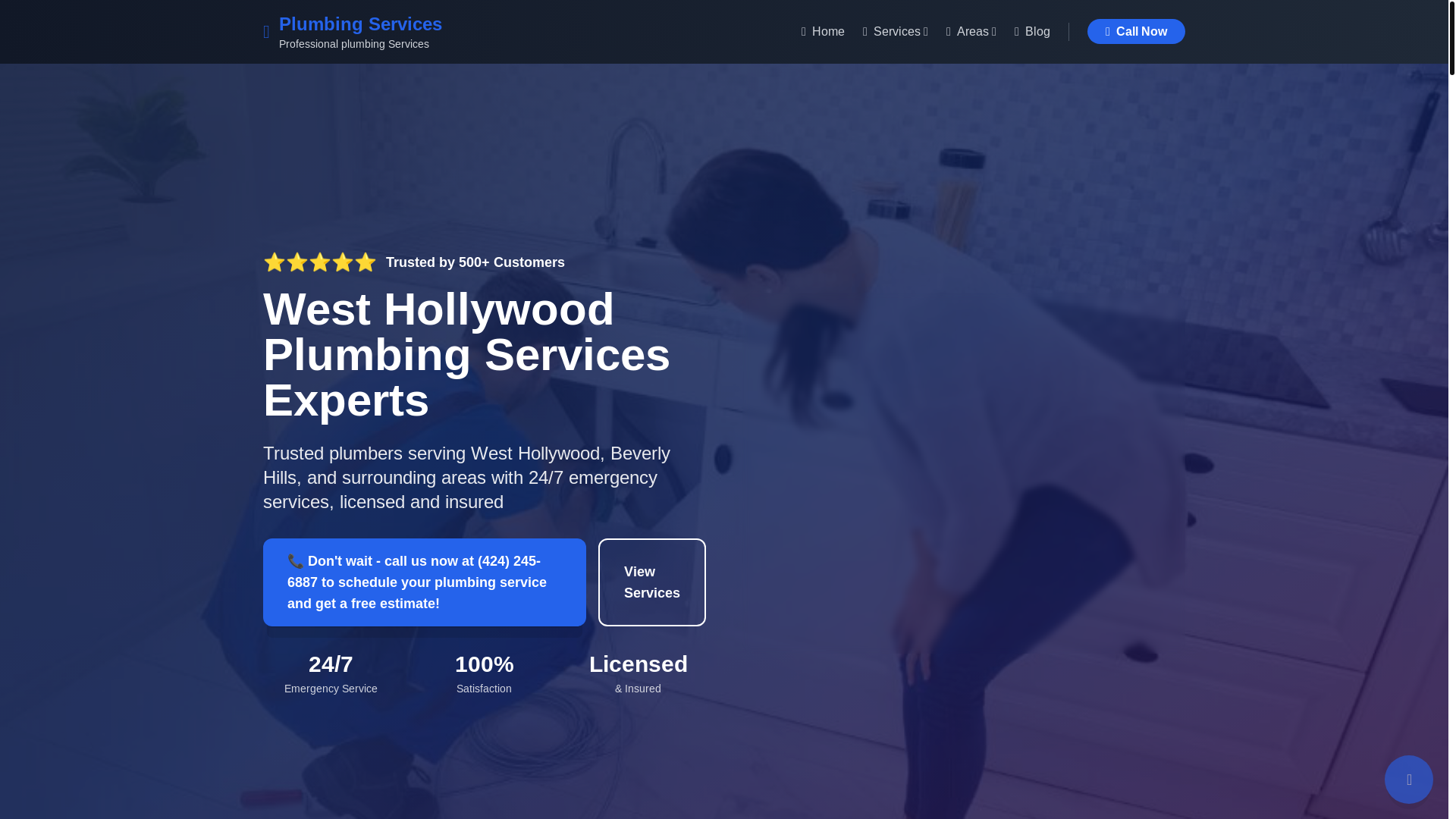 website screenshot of https://bestplumbingwesthollywood.pages.dev/