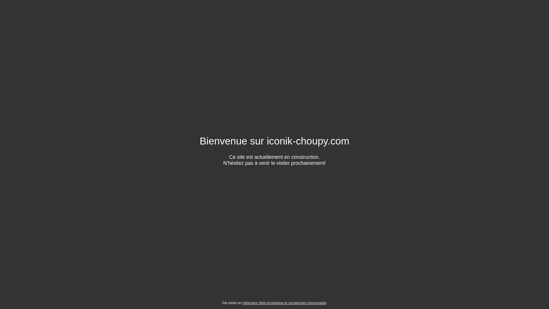 website screenshot of https://iconik-choupy.com/