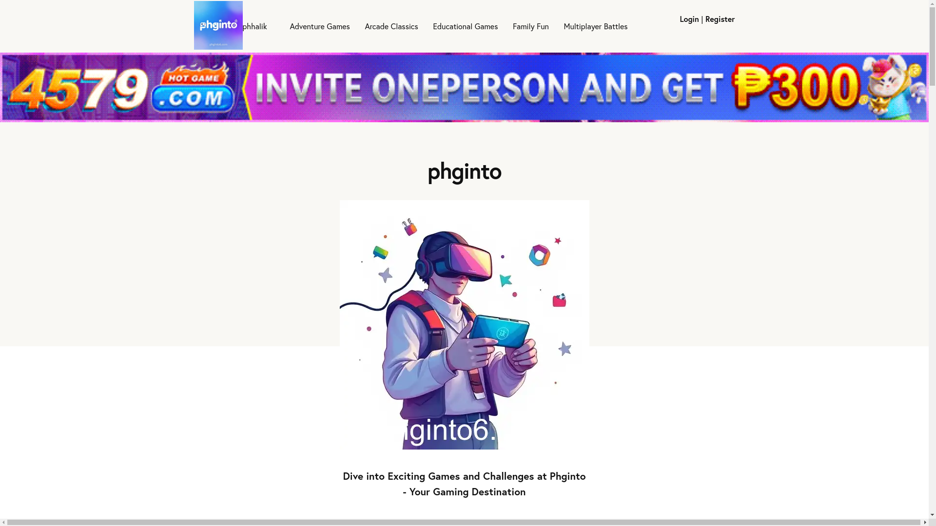 website screenshot of https://phginto6.com/