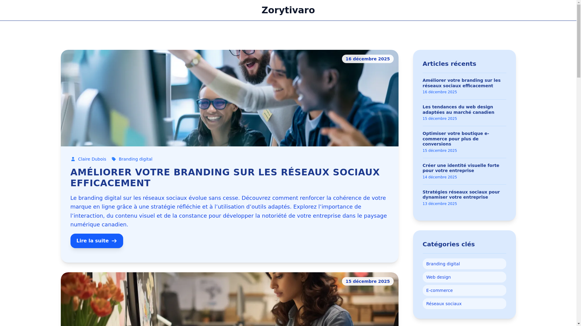 website screenshot of https://zorytivaro.com/