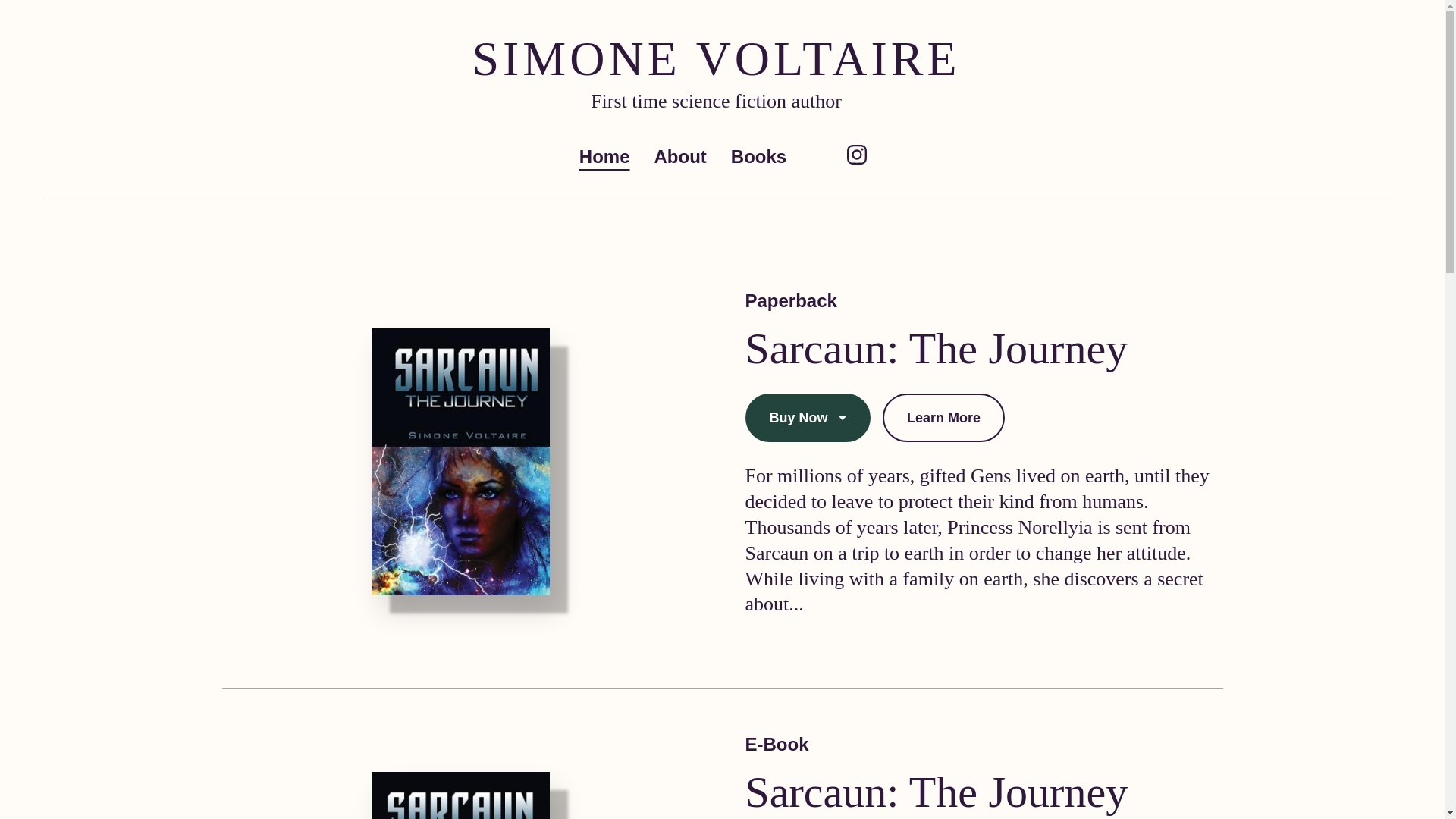 website screenshot of https://simonevoltairebooks.com/