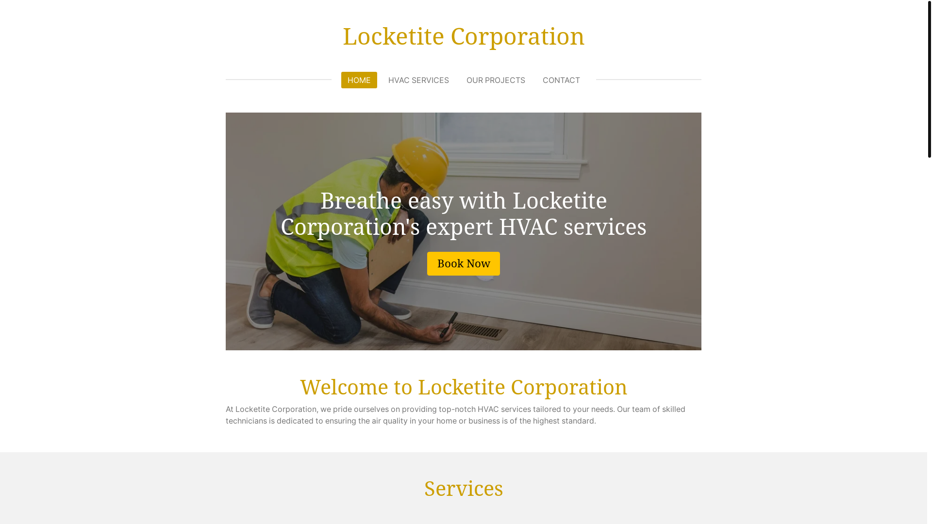 website screenshot of https://locketite-corporation.com/