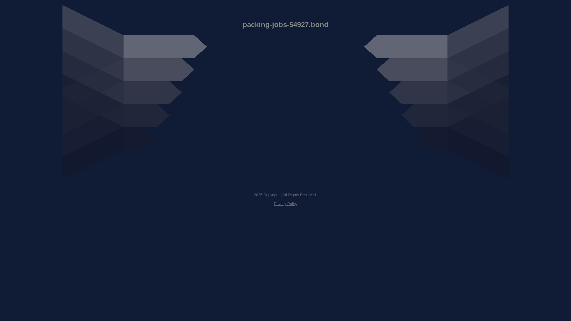 website screenshot of https://packing-jobs-54927.bond/
