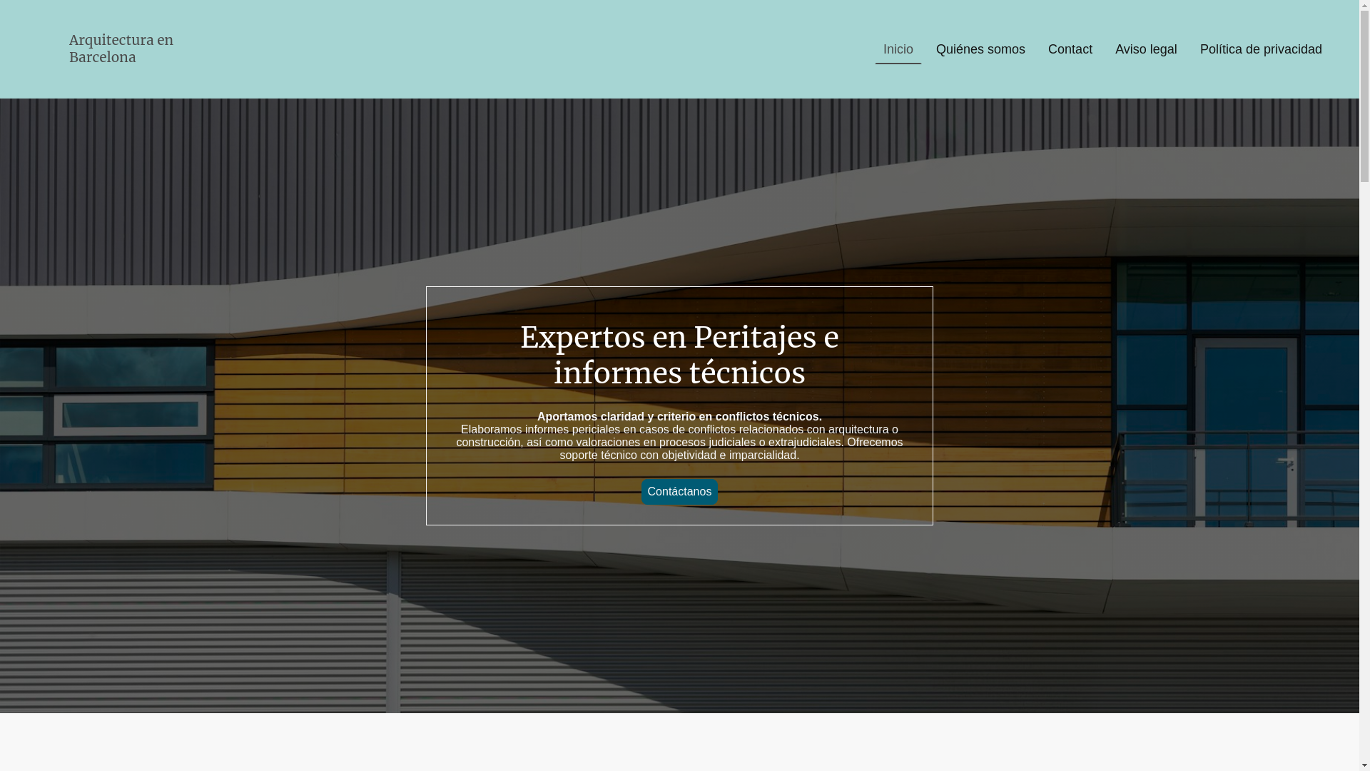 website screenshot of https://arquitectebarcelona.com/