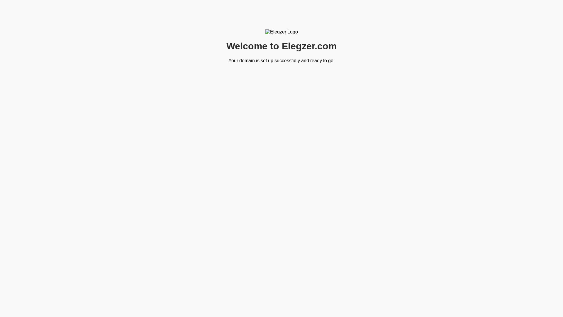 website screenshot of https://elegzer.com/