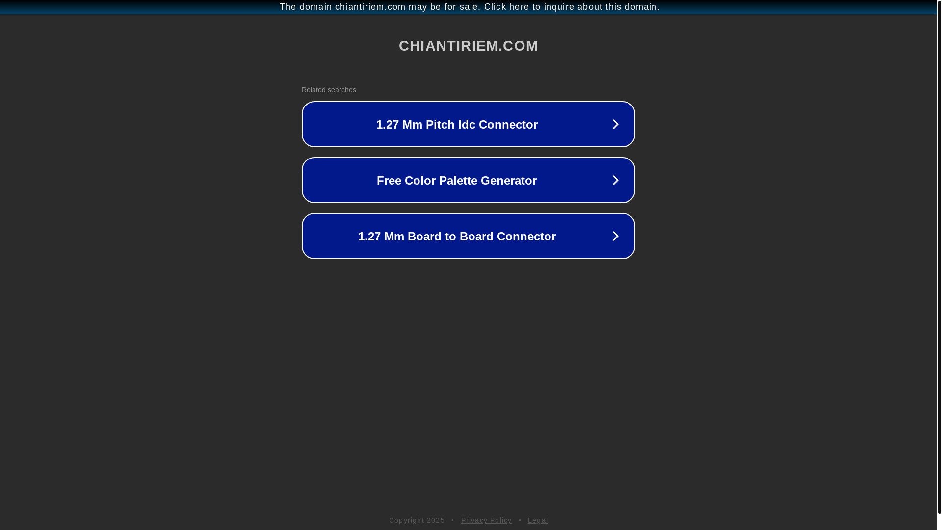 website screenshot of https://chiantiriem.com/