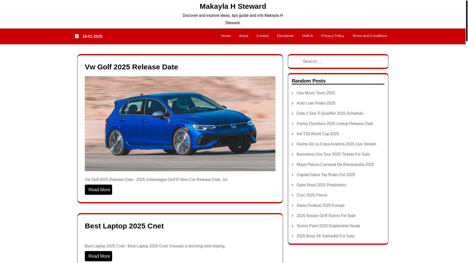 website screenshot of https://makaylahsteward.pages.dev/
