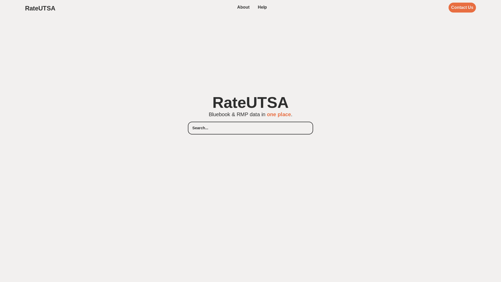 website screenshot of https://rateutsa.com/